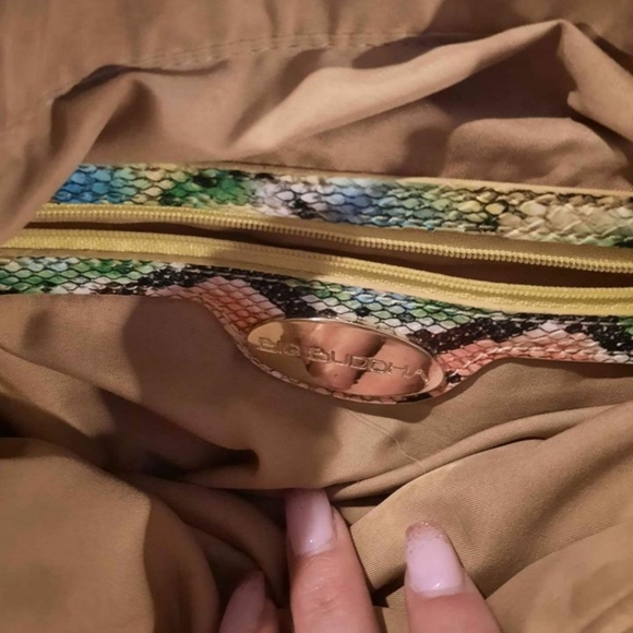 Buddha Snakeskin Purse - Picture 3 of 9